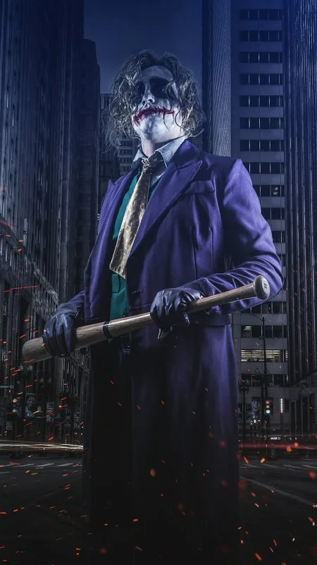 Joker Cosplay HD Cool Wallpaper