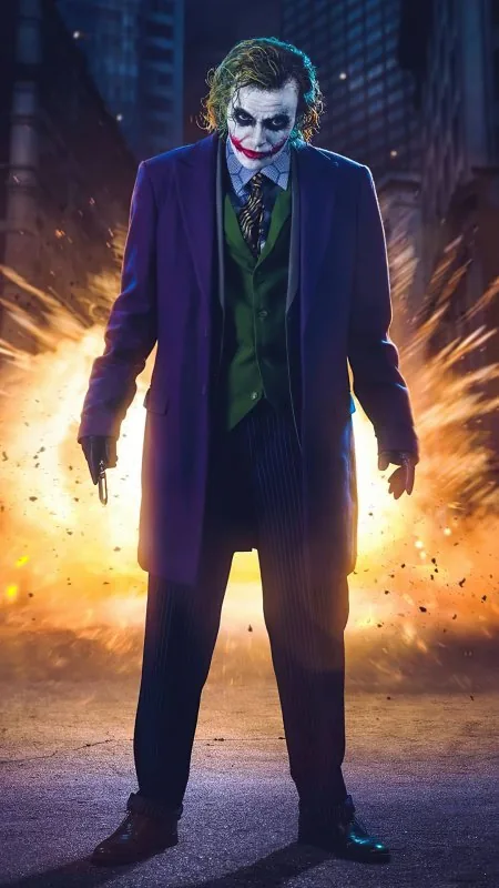 Cool Joker Cosplay Wallpaper