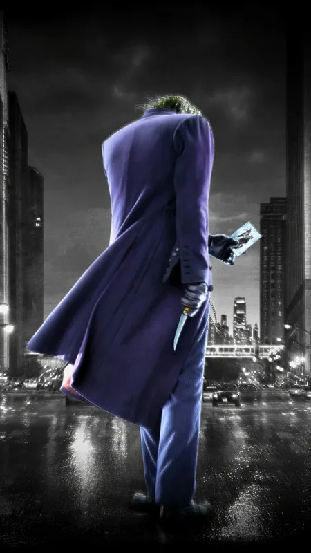Joker Dark Walk Cool Wallpaper