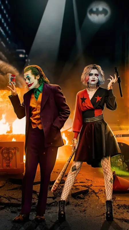 Joker Harley Cool Wallpaper