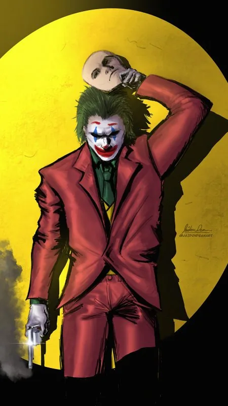 Joker Joaquin Phoenix Cool Wallpaper