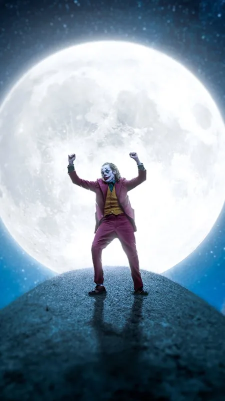 Joker Moon HD Cool Wallpaper
