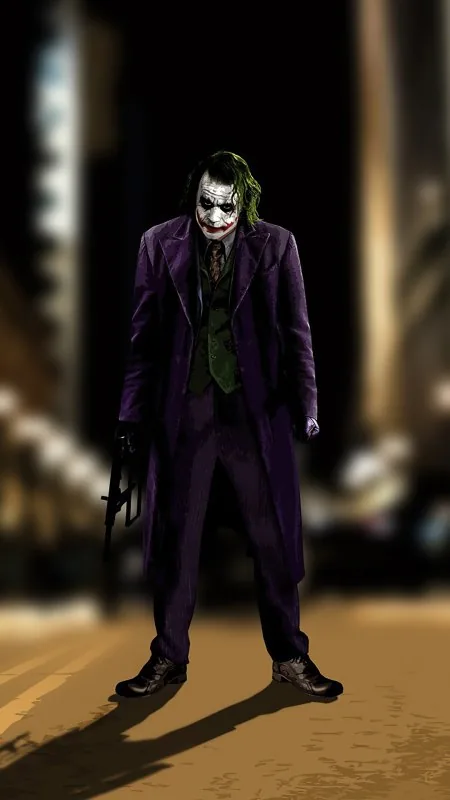 Joker On The Streets HD Cool Wallpaper