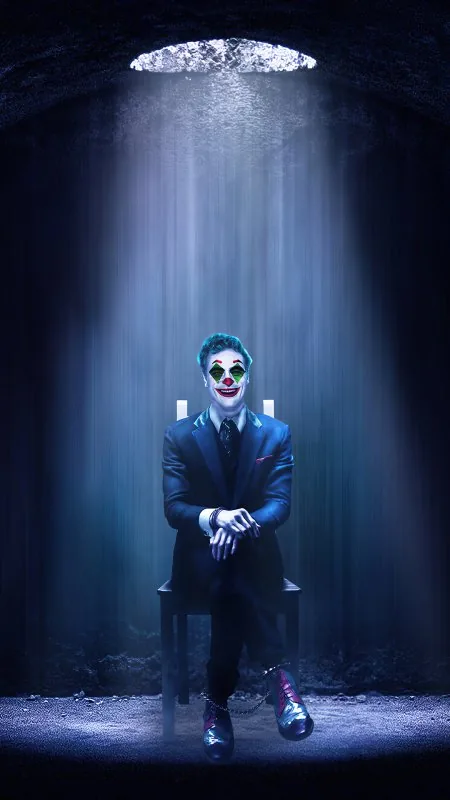 Joker Sitting On Chair HD Cool Wallpaper