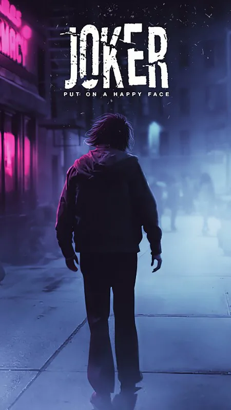 Joker Walking Alone Cool Wallpaper