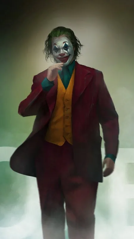 Joker Walking Art Cool Wallpaper