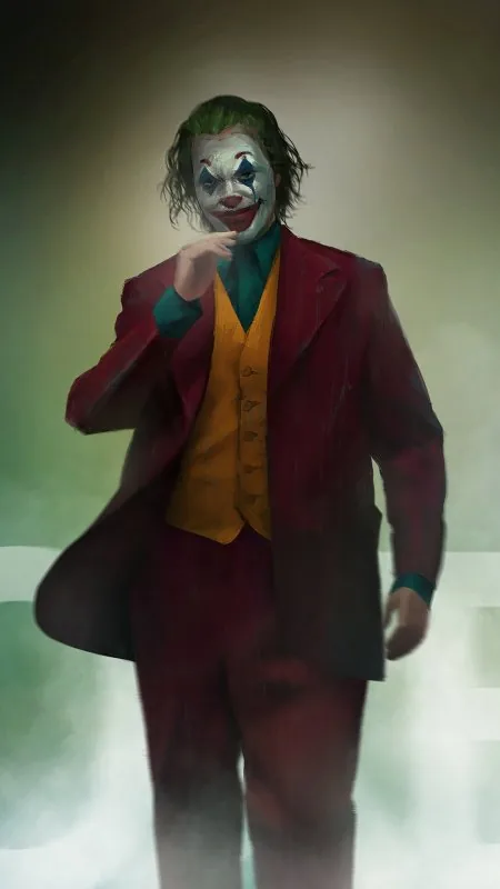 Joker Walking Art Cool Wallpaper