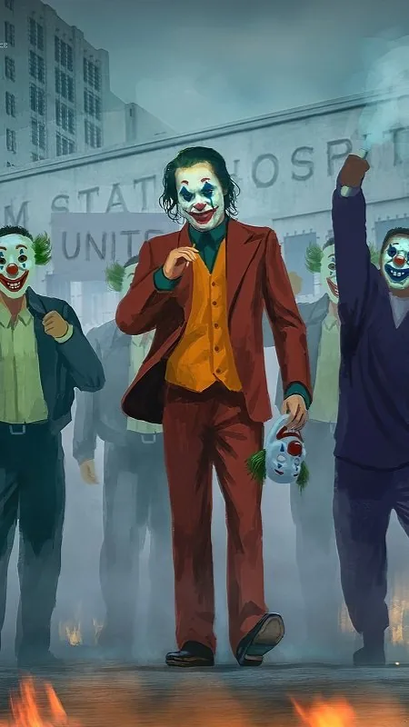 Joker We Are All Clowns Cool Wallpaper