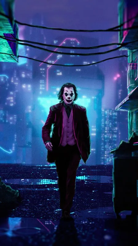 Joker X Cyberpunk Cool Wallpaper