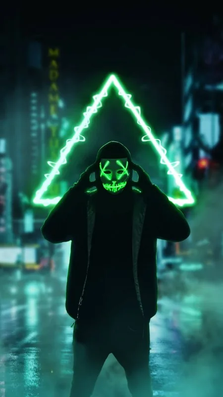 Cool Mask Boy Wallpaper