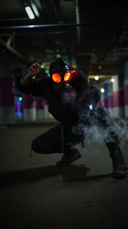 Cool Mask Boy Wallpaper