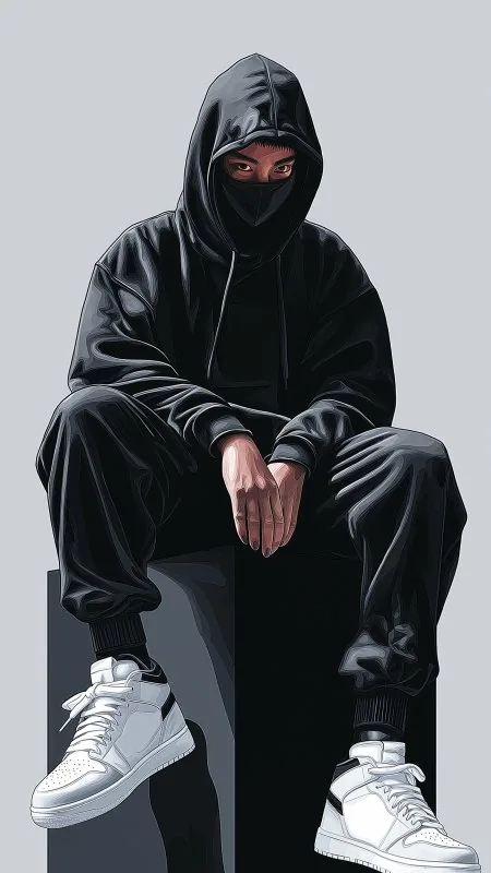 Mask Boy Cool Wallpaper