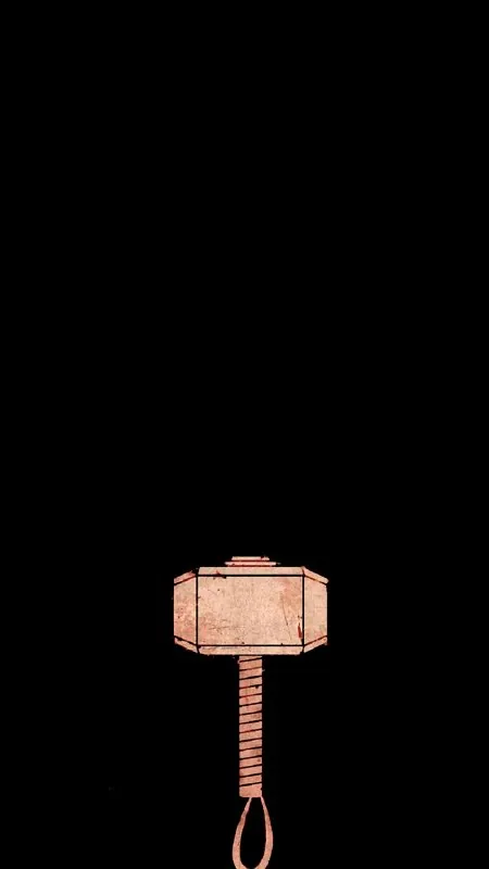 Minimal Thor Hammer Cool Wallpaper