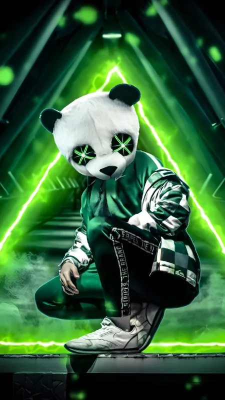 Panda Supreme Boy Cool Wallpaper