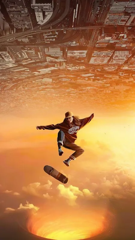Skater Stylish Boy Cool Wallpaper