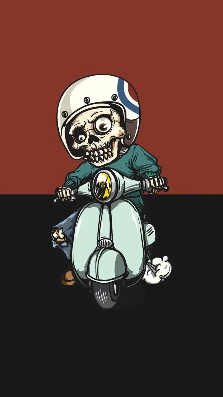 Skull Mobile Cool Wallpaper