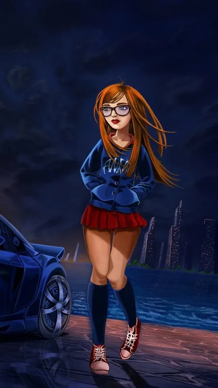 Cool Stylish Girl Wallpaper