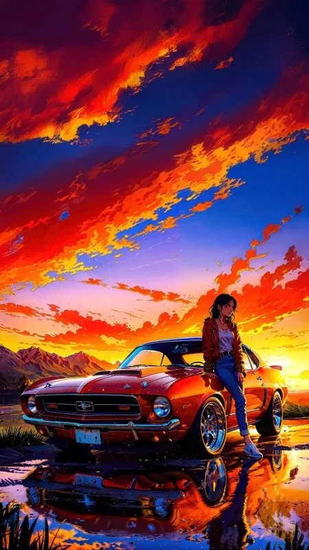 Cool Stylish Girl Wallpaper