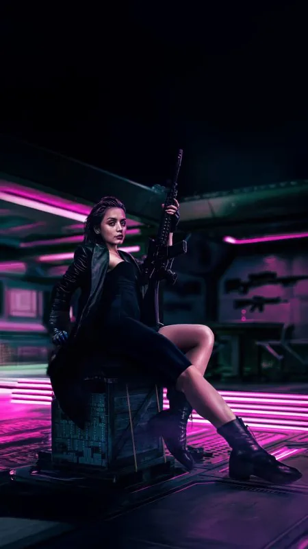 Cool Stylish Girl Wallpaper
