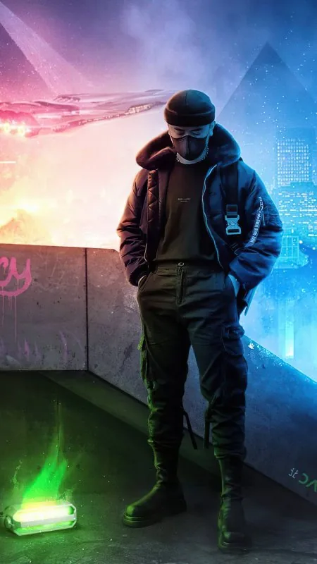 Stylish Mask Boy Cool Wallpaper
