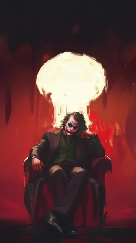 The Joker Throne HD Cool Wallpaper