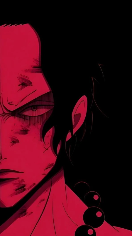 Crimson Anime Profile Wallpaper