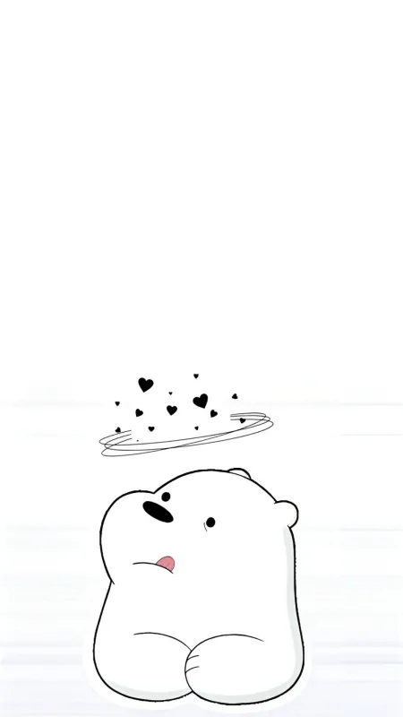 Cute Aesthetic Bears Phone Wallpaper