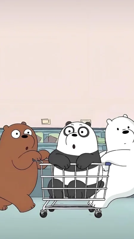 Aesthetic Friend Bears Cute Wallpaper