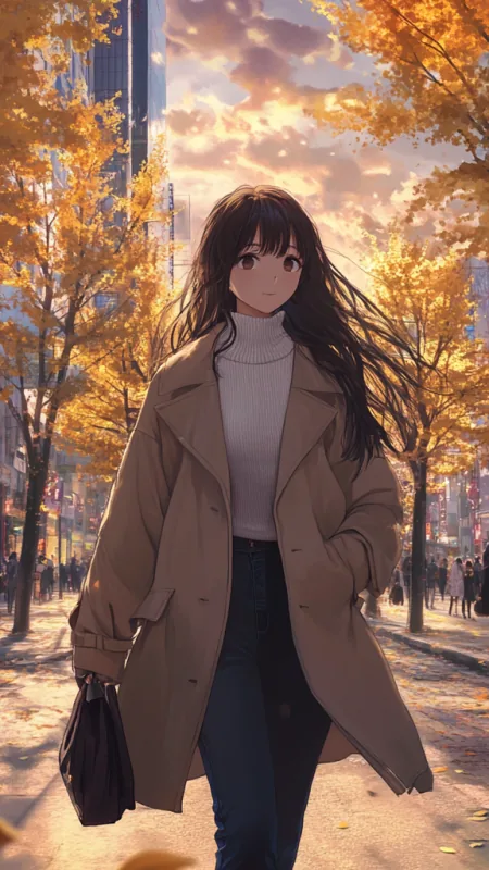 Cute Anime Girl HD Wallpaper