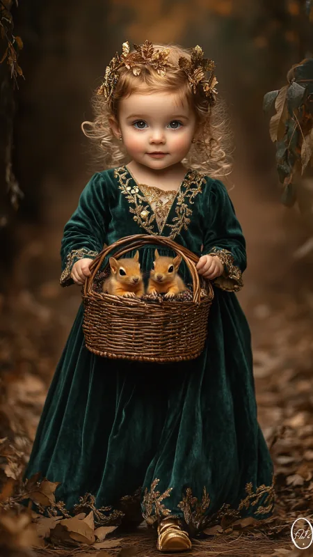 Cute Baby Girl Phone Wallpaper