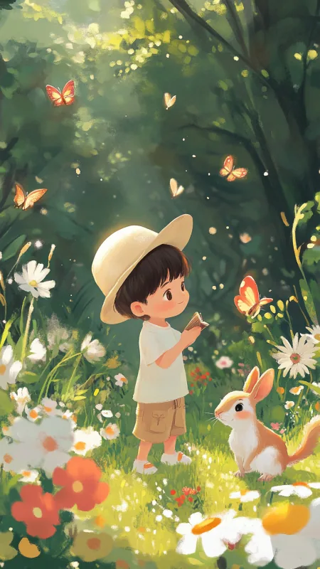 Cute Boy HD Wallpaper