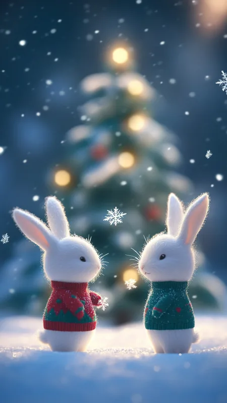 Cute Bunny HD Wallpaper