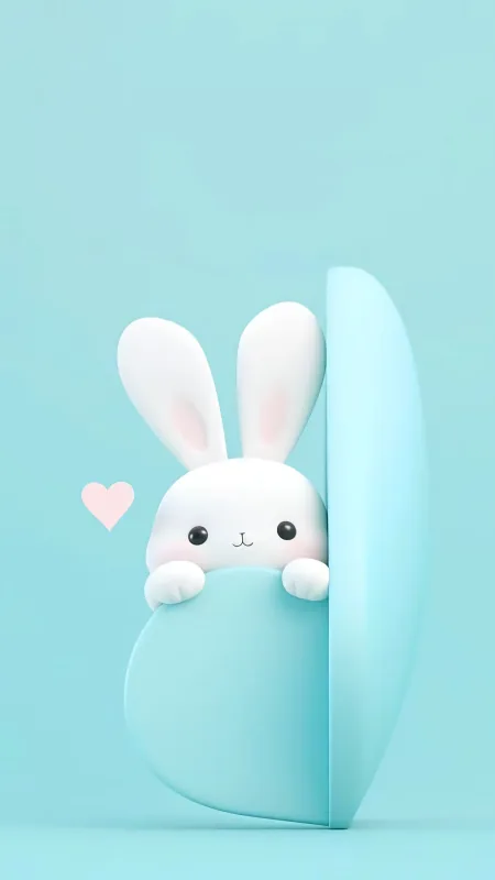 Cute Bunny HD Wallpaper