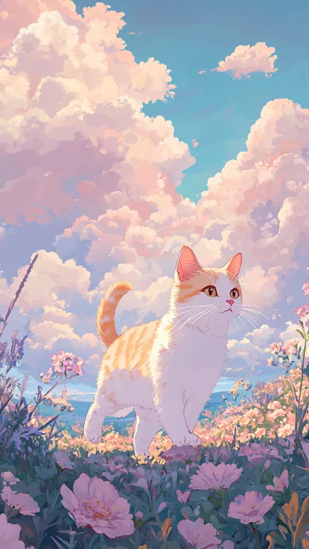 Cute Cat HD Wallpaper