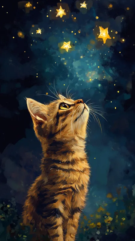 Cute Cat Phone Wallpaper