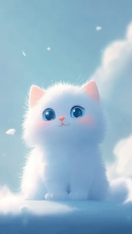 Cute Cat HD Wallpaper