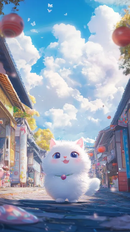 Cute Cat Phone Wallpaper