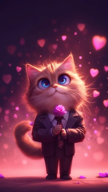 Cute Cat Phone Wallpaper