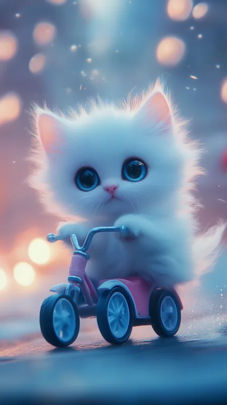 Cute Cat HD Wallpaper