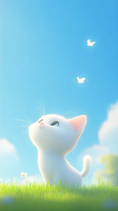 Cute Cat Phone Wallpaper