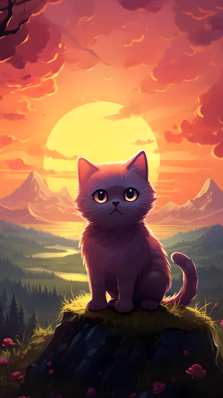 Cute Cat Wallpaper