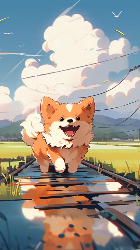 Cute Dog HD Wallpaper