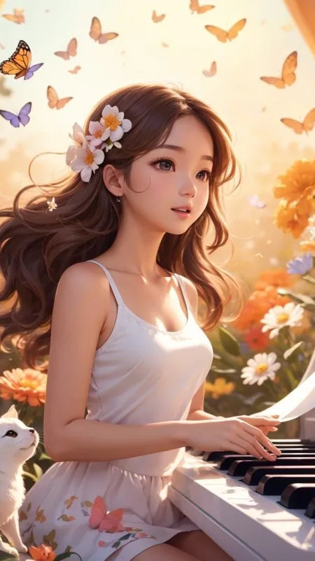 Cute Girl Phone Wallpaper