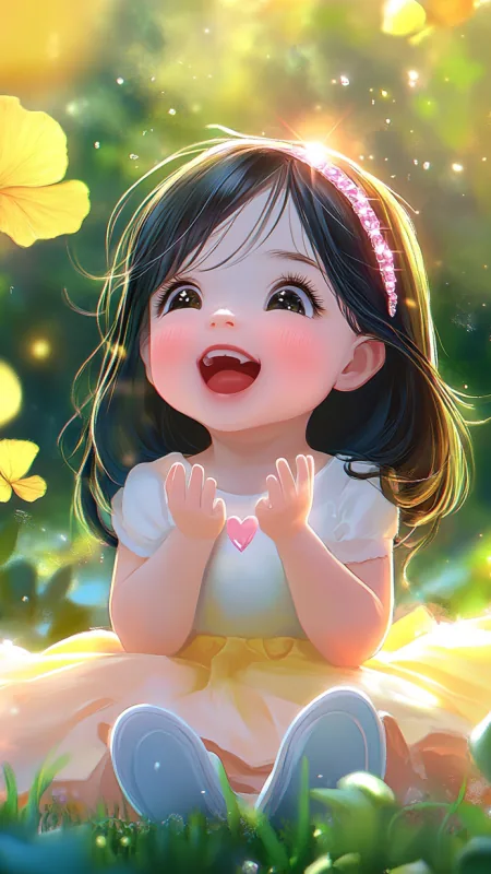 Cute Girl Phone Wallpaper