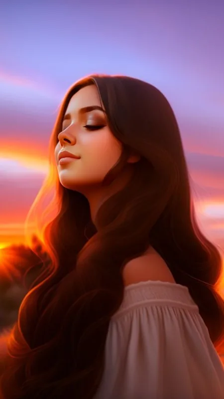 Cute Girl Mobile Wallpaper