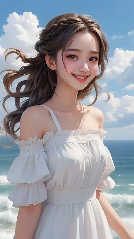 Cute Girl Mobile Wallpaper