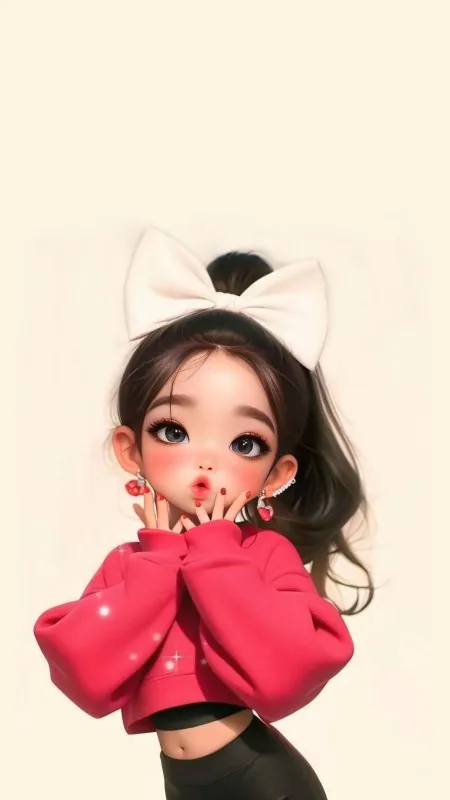 Cute Girl Phone Wallpaper