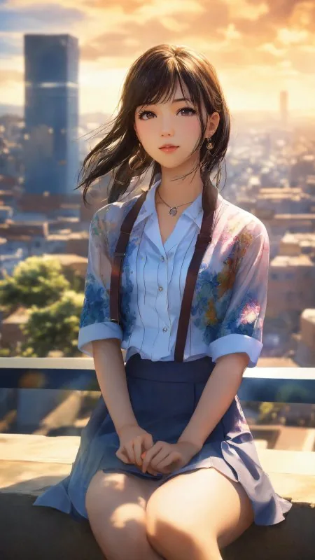Cute Girl Mobile Wallpaper