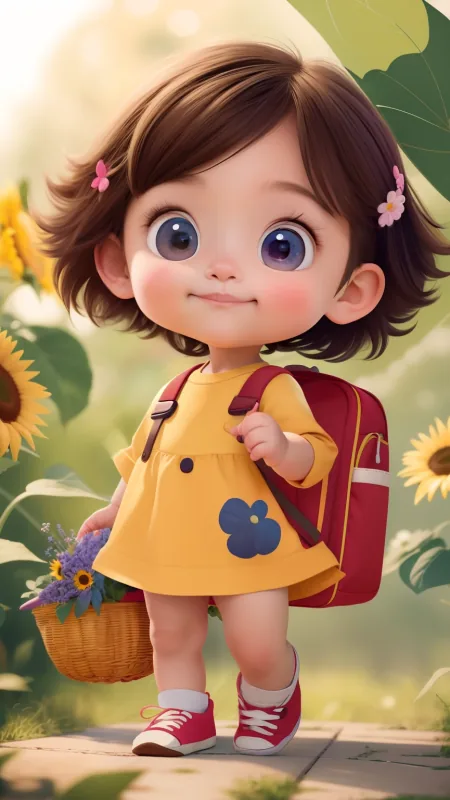 Cute Girl HD Wallpaper