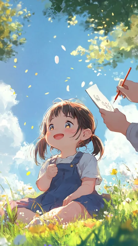 Cute Little Girl HD Wallpaper